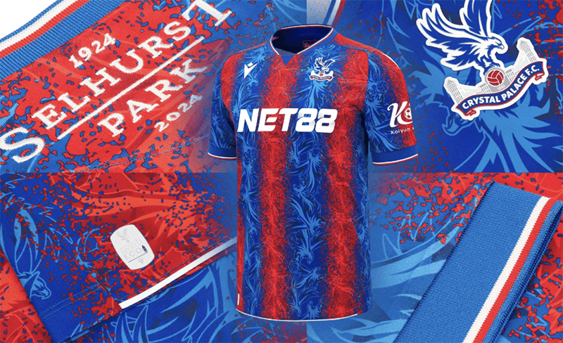 NET88 NET88 trở thành đối tác áo đấu chính thức của Crystal Palace